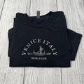 Venice Italy embroidered T-shirt; gift for teachers Hoodie, Sweatshirt | GrindPrints.com