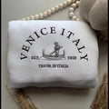Venice Italy embroidered sweatshirt, Italia Shirt, Italy Sweatshirt, Italian Pride, Italian Travel Italia Shirt, Italian...
