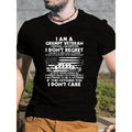 Veteran & US Flag Graphic Print for Men Women Couple Fashion T-Shirt, Street Short Sleeve Cotton T-Shirt, Comfort-Fit...