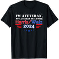 Veteran for Harris Walz for President 2024 T-Shirt made in usa Hoodie, Sweatshirt | GrindPrints.com