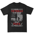 Veteran's Tee - Father's Day T-shirt - Gift for him - Oversized Tee Hoodie, Sweatshirt | GrindPrints.com