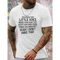 Vibrant Graphic Tee - Men's Round Neck Short Sleeve Fashion T-Shirt for Spring Summer Holiday