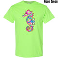 Vibrant Seahorse Gildan Short Sleeve T-Shirt 'NLB' Hoodie, Sweatshirt | GrindPrints.com