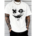 Vibrant Smiling Face Graphic Tee - T-Shirts for Men and Women - Unisex Casual Short Sleeve Summer T-Shirt with Fun Design...