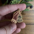 Victorian Bell Hand Enamel Pin T-Shirts, Hoodie, Sweatshirt | GrindPrints.com