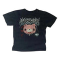 Vingtage Gloomy Bear Baby Tee, Women Fitted T-Shirt, Y2k Top Women Streetwear, Goth Punk Cute Print, Grunge 2000s, Gothic...