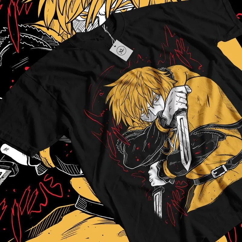Vinland Saga T-Shirt S-4XL Thorfinn Vinland Askeladd Gift Exclusive Shirt Tshirt S-4XL Hoodie, Sweatshirt | GrindPrints.com