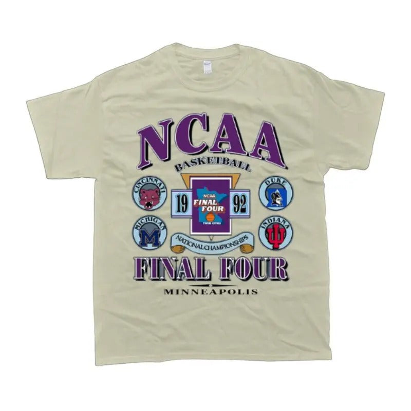 Vintage 1992 Final Four Basketball T-Shirt, Hoodie, Sweatshirt | GrindPrints.com