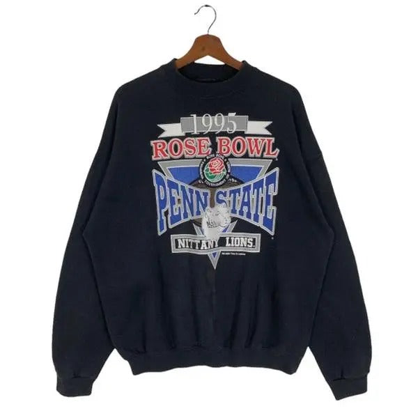 Vintage 1995 Rose Bowl Penn State Lions Football Sweatshirt University T-Shirts, Hoodie | GrindPrints.com