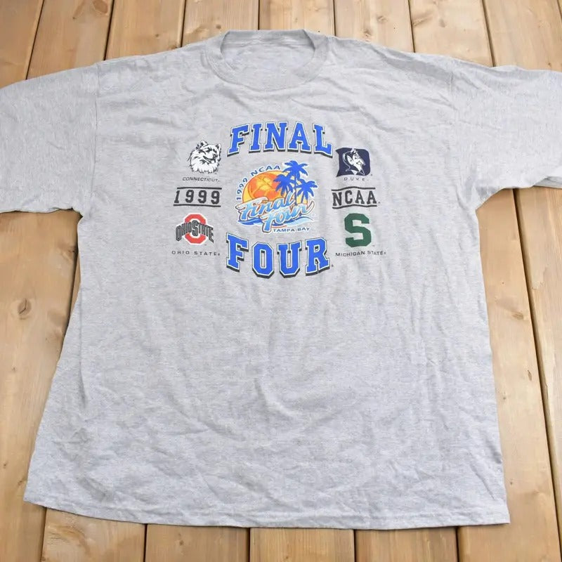Vintage 1999 NCAA Final Four Collegiate Logo Athletic T-Shirt Hoodie, Sweatshirt | GrindPrints.com