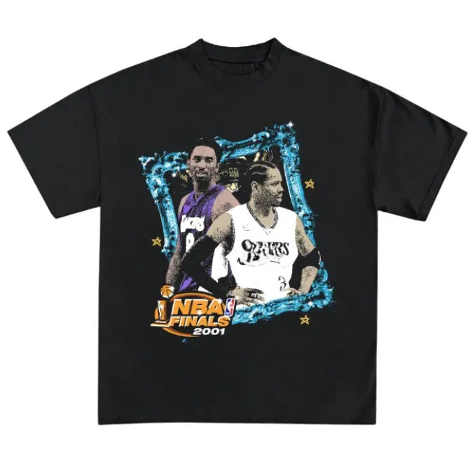 Vintage 2001 NBA FINALS #LAKER.SS VS. #SIXER.SS Shirt, Sweatshirt Funny Graphic Tee, Menswear Top, Womenswear Top ...