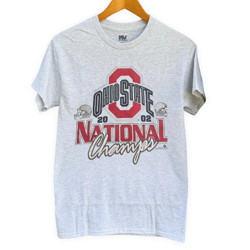 Vintage 2002 Ohio State University National Champs Collegiate Graphic Sweater Made In USA, Made In USA, Sportswear, Men's...