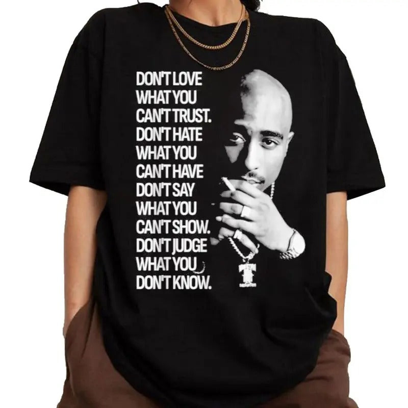 Vintage 2Pac Prayer Graphic Tee, Tupac Shakur Shirt, 2Pac Shakur Shirt, 90s Merch, Rapper Shirt, Hip Hop 90s Legends...