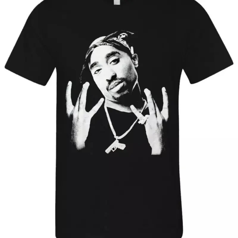 Vintage 2Pac West Side Thug Life Urban Hip Hop Legend Graphic T-Shirt New Black , Gift for Him, Gift For Her, Vintage...