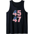 Vintage 45 47 Squared Trump 2024 Election Gift Men Women Tank Top MADE IN USA T-Shirts, Hoodie, Sweatshirt | GrindPrints.com