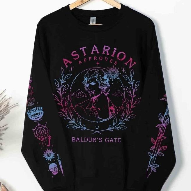 Vintage 90s Astarion Baldurs Gate 3 Girl Dinner Hoosie Astarion Baldurs Gate 3 Man Shirt Astarion High Elf Astarion BG3 Shirtstyle{N002}2 T-Shirts, Hoodie, Sweatshirt