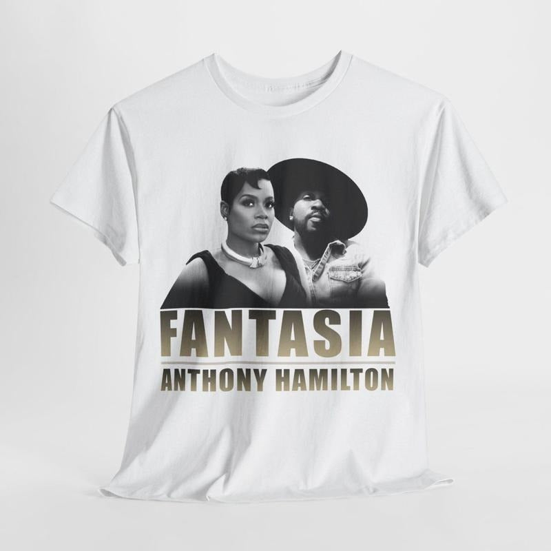 Vintage 90s Graphic Anthony Hamilton and Fantasia 2025 Tour TShirt, Vintage Graphic Tees for fans, Gifts for fan, men...