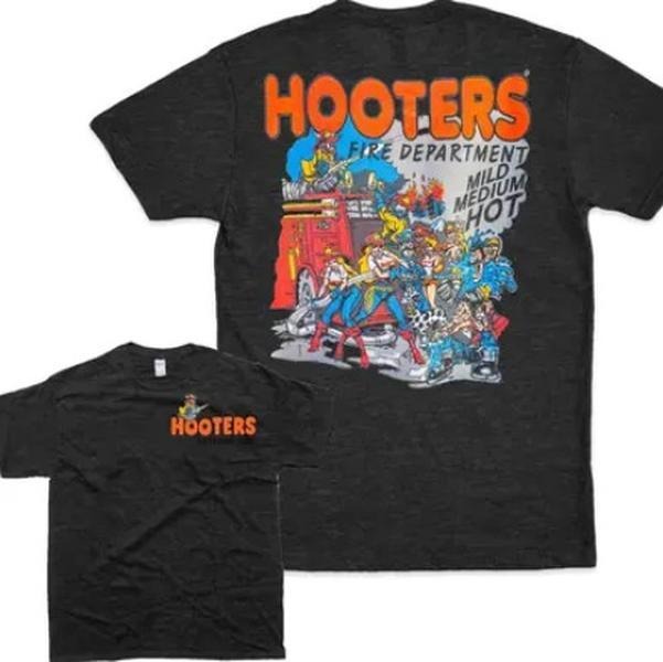 Vintage 90s Hooters Country Club Graphic Unisex T-Shirt, Cotton T-Shirt Hoodie, Sweatshirt | GrindPrints.com