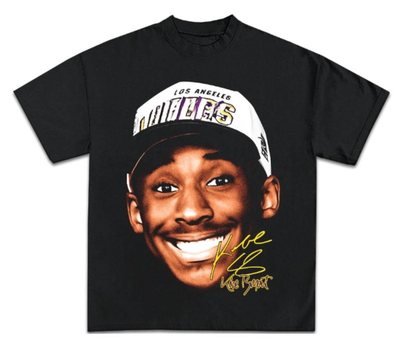 Vintage 90s Kobe Bryant Draft Day Graphic T-Shirt Retro Graphic Tee Gifts For Fan Basketball, Menswear Top Underwear...