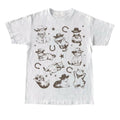 '-Vintage 90s Tattoo Cat Tshirt, Retro Kitten Cute Shirt, Cat Lovers Gift, Cats Playing Unisex Relaxed Adult Graphic Tee,...