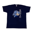 Vintage 90s The Hedgehog game retro gaming souvenir navy blue shirt Graphic Tee Tops Underwear Crewneck Menswear T Shirt...