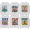 Vintage All Teams Football Style Sweatshirt, Gift For Football Unisex Sweatshirt T-Shirts, Hoodie | GrindPrints.com
