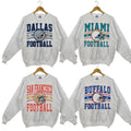 Vintage All Teams Football Unisex Crewneck Sport Classic Sweatshirt 2024, Vintage 90s Graphic Tees, USA Made Tee, Men's...