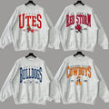 Vintage All Teams NCAA University Sweatshirt, All Teams NCAA Sweatshirt, Mascot University, Gift For Fans. T-Shirts, Hoodie