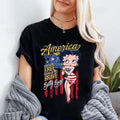 Vintage America Betty Boop Shirt, Betty Boop Fan Shirt,  Animation Shirt, Betty Boop T-shirt, Betty Boop Merch Hoodie,...