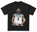 Vintage Anthony Edwards Shirt, Retro Funny Basketball Graphic Tee, Cotton Unisex Gift For Fan Men And Women, Menswear Top...