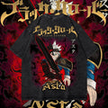 Vintage Asta Washed Black Clover Anime Washed Heavy Cotton T-Shirts, Hoodie, Sweatshirt