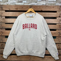 Vintage Ballard FC Sweatshirt Ballard Crewneck Jumper Ballard FC Pullover Sweater Ballard Fc Embroidery Logo Graphic...