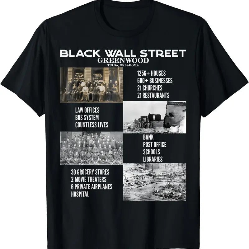 Vintage Black Business Black History Month Black Wall Street T-Shirt | Unisex cotton tee Gifts, Crewneck Hoodie, Sweatshirt