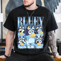 Vintage Bluey Shirt Bluey Bootleg Shirt Photo Bootleg Shirt Change Your Here Shirt Blue Dog Shirt Heeler Family Shirt T-Shirts, Hoodie, Sweatshirt