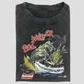 Vintage Budweiser Gator Frogs Graphic Tee, Retro Beer Ad Meme Shirt, 90s Swamp Animal Humor Style, Unisex Menswear...