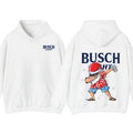 Vintage Busch Light Dabbing Santa Claus Christmas ShirtHoodie, Retro Crewneck, Cotton, Menswear Tops T-Shirts, Hoodie,...