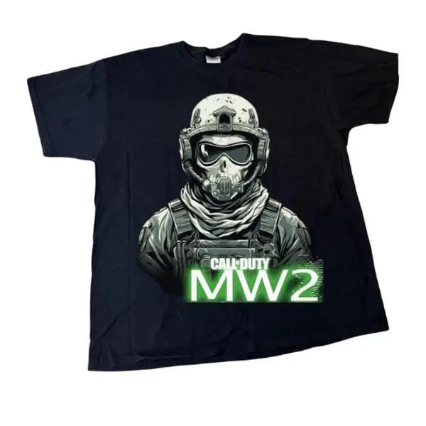 Vintage Call Of Duty MW2 Unisex Shirt Made Using 100% Us Cotton, Design & Printed In The USA Menswear Top Hoodie, Sweatshirt