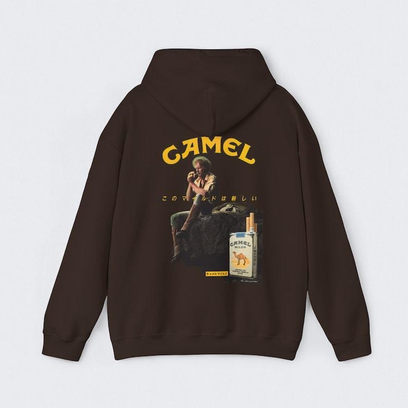 Vintage Camel Hoodie, Classic  Shirt, Camel  Sweater, Graphic Unisex Cotton Shirt, Cowboy Rodeo  T-shirt, sweater  Hoodie...
