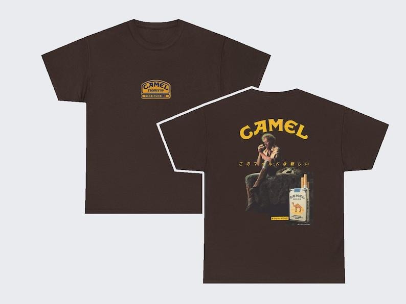 Vintage Camel Shirt, Classic Wild West Shirt, Camel Shirt, Graphic Printed Unisex Cotton Shirt, Cowboy  T-shirt, sweater...