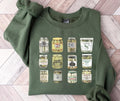 Vintage Canned Pickles Sweatshirt, Canning Season Sweatshirt, Pickle Lovers Sweater, Homemade Pickles Sweater T-Shirts,...