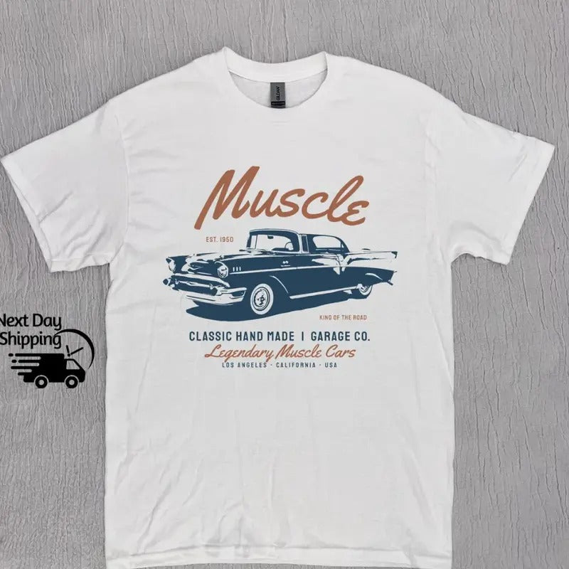 Vintage Car Shirt, Retro Original Hot Rod Car T-Shirt, Vintage Shirt, Retro Distressed Shirt, Vintage Car Lovers Gift...