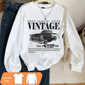 Vintage Car shirt, Car shirt, Casual T-Shirt, Keep Classic Alive, Car lover shirt, Live a morden life shirt, Letter shirt...
