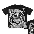 Vintage Cartoon Portrait Of Rich Club Graphic Cotton T-Shirt Hoodie, Sweatshirt | GrindPrints.com