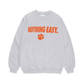 Vintage Clemson Tigers 2025 On-Court Bench Long Sleeve T-Shirt Sweatshirt Hooodie, Nothing Easy Basketball, Football...