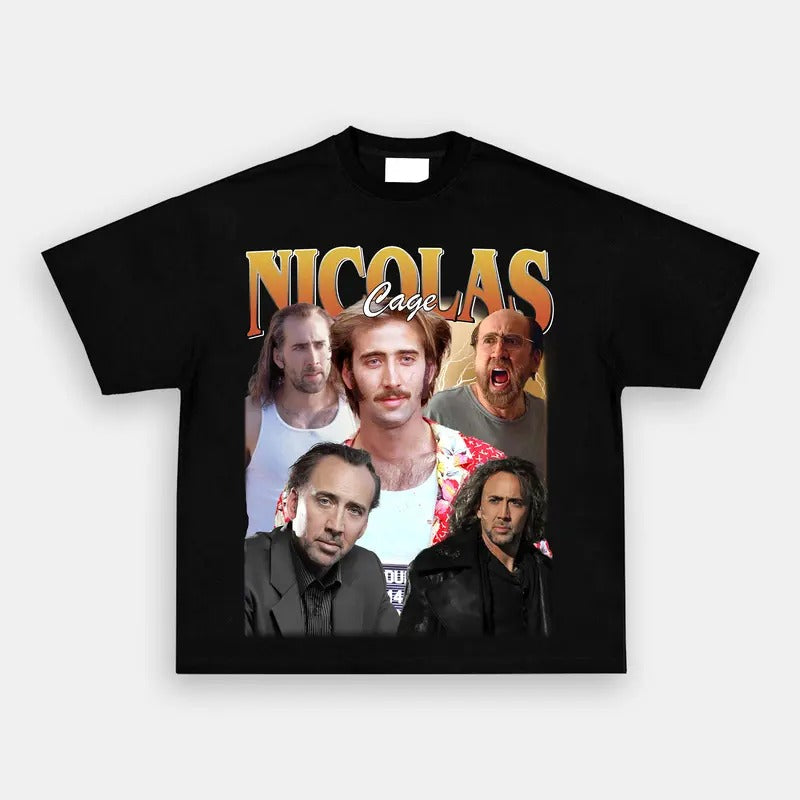 Vintage College Johnny Manziel Graphic Tee,Limited Nicolas Cage Vintage Shirt Gift for Woman anda Man t shirt Hoodie,...