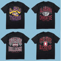 Vintage College NCAA T-Shirt All Team Unisex Crewneck, Retro Football Fan Apparel, Unisex Gift for Men Women Sports...