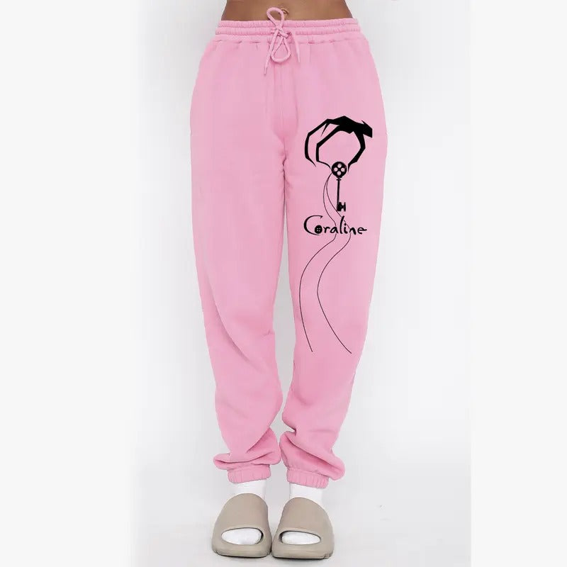 Vintage Coraline Sweatpants, Coraline Movie Sweatpants, Coraline Sweatpants, Gift T-Shirts, Hoodie, Sweatshirt
