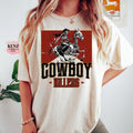 Vintage Cowboy 90s T-Shirt, Western Retro Graphic Shirt, Skeleton Wild West Tee, Rodeo Shirt, Western vintage T-shirt,...