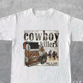 Vintage Cowboys 90s T-Shirt, Retro Country Shirt, Wester Unisex Tee, Heavy Cotton Shirt, Wild West Gift, Vintage Tee...