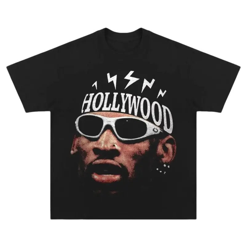 Vintage Dennis Rodman Bootleg Tee Shirt for Men - Unisex Style - Tropical Hoodie, Sweatshirt | GrindPrints.com